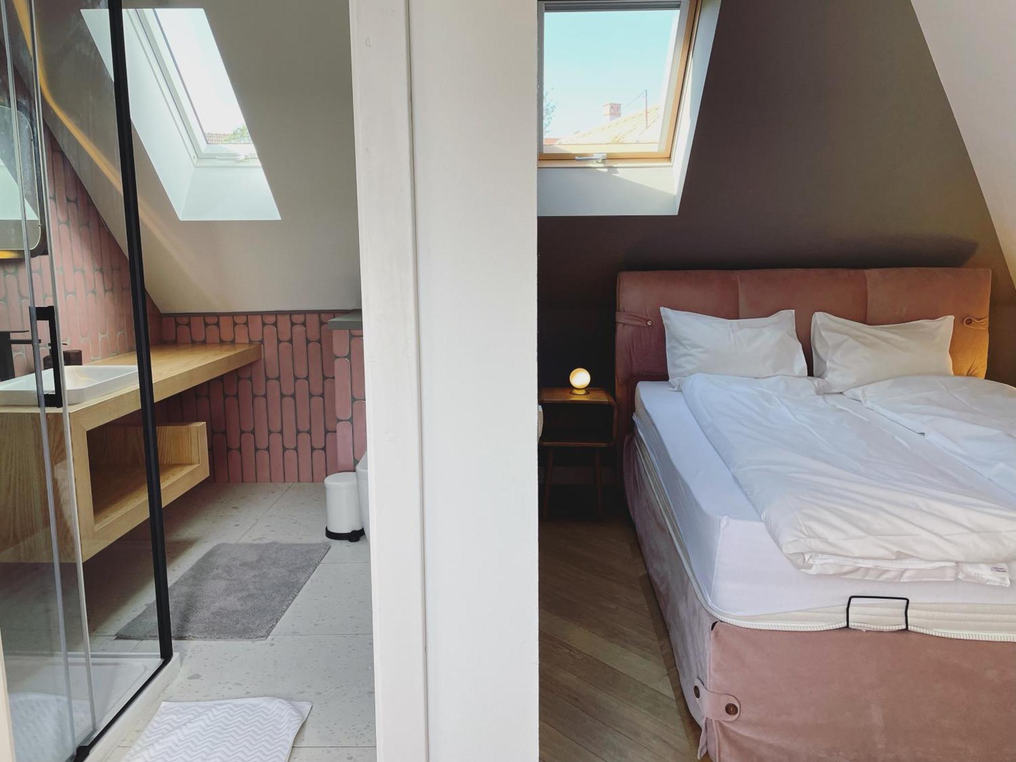 Frida Apartman, Exkluziv Varpanoramaval, A Belvaros Sziveben, Ingyenes Parkolassal 维斯普雷姆 外观 照片
